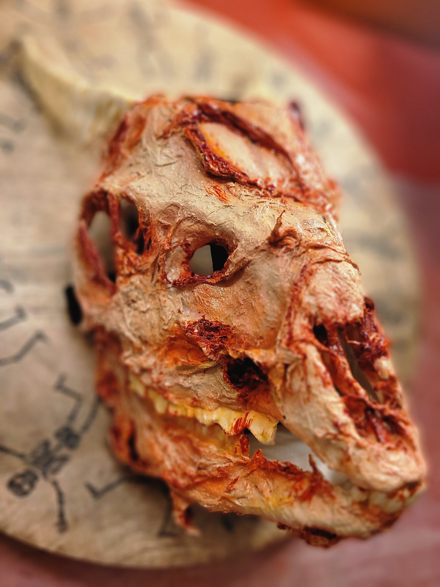 Goat Demon Skull Mask