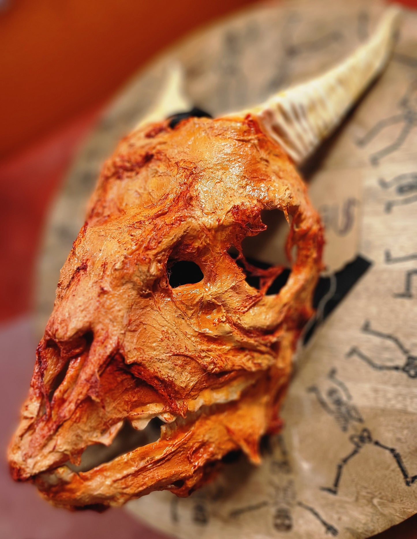 Goat Demon Skull Mask