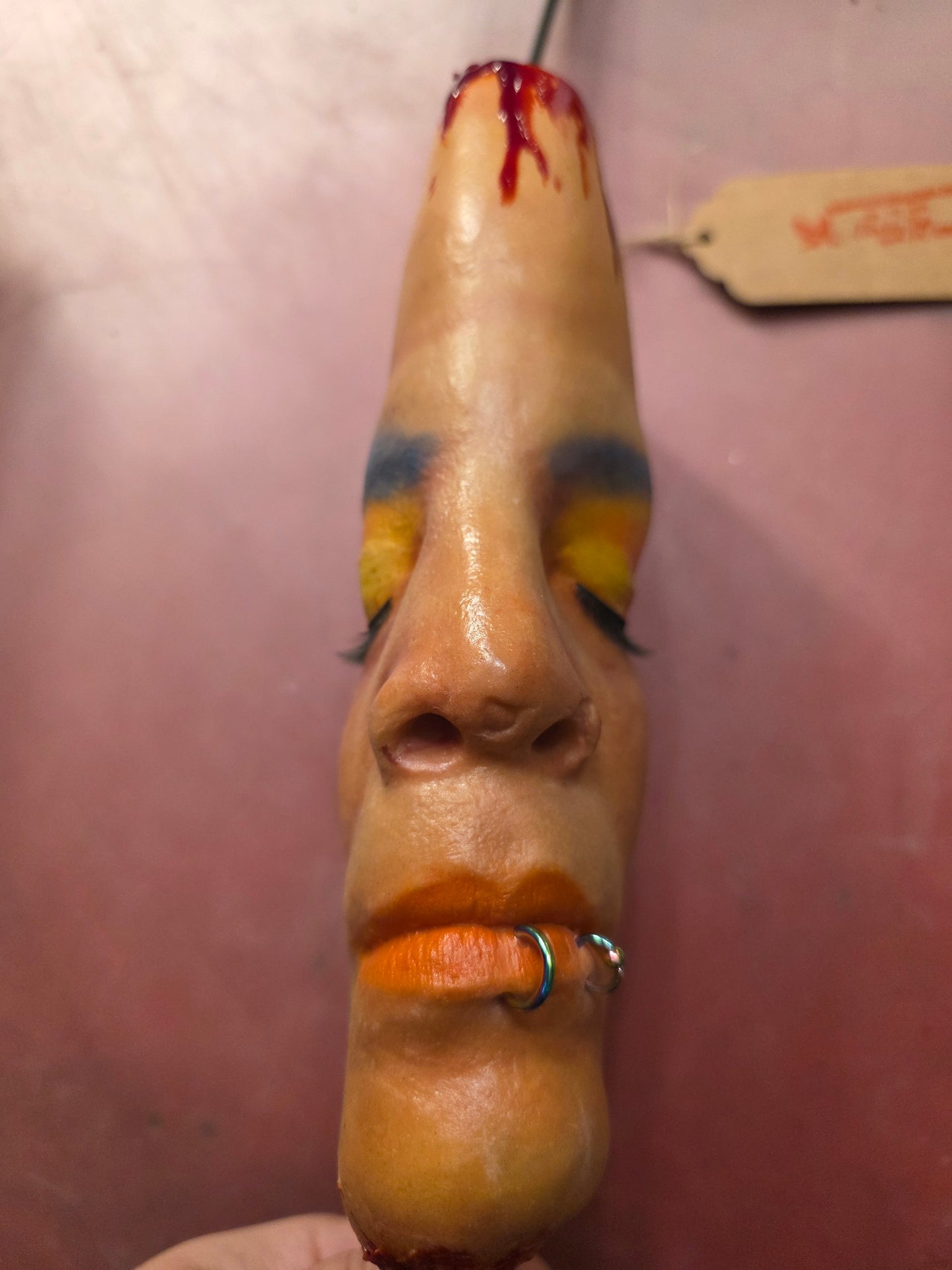 Skinned Face Raven Faye Wallet