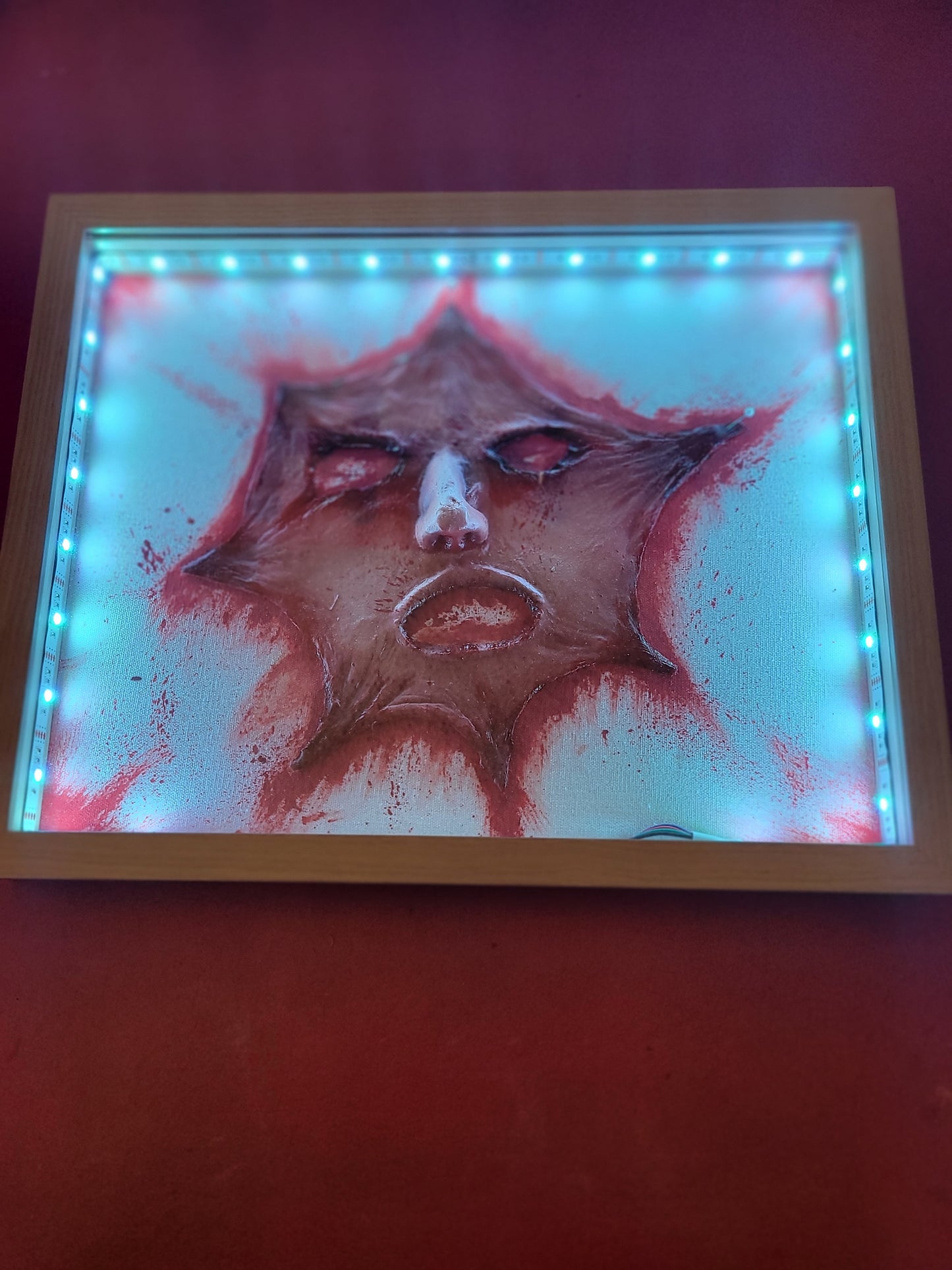 Face Off LED Shadow Box