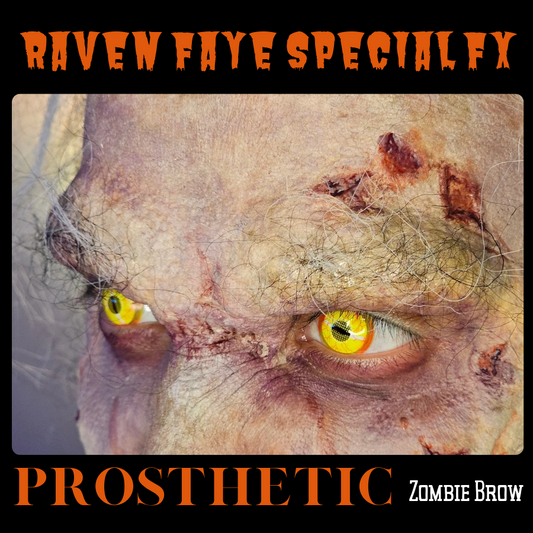 Zombie Brow Prosthetic Transfer