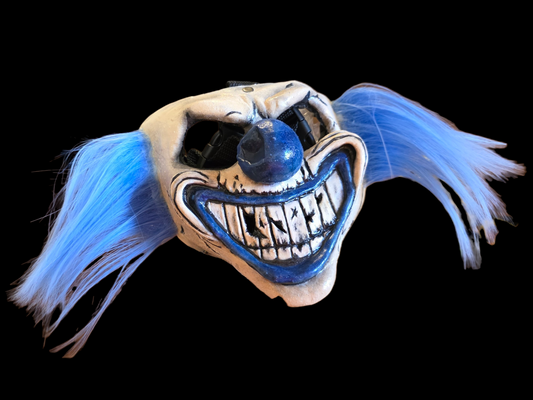 Sweet Tooth Blue Twisted Metal Latex Mask
