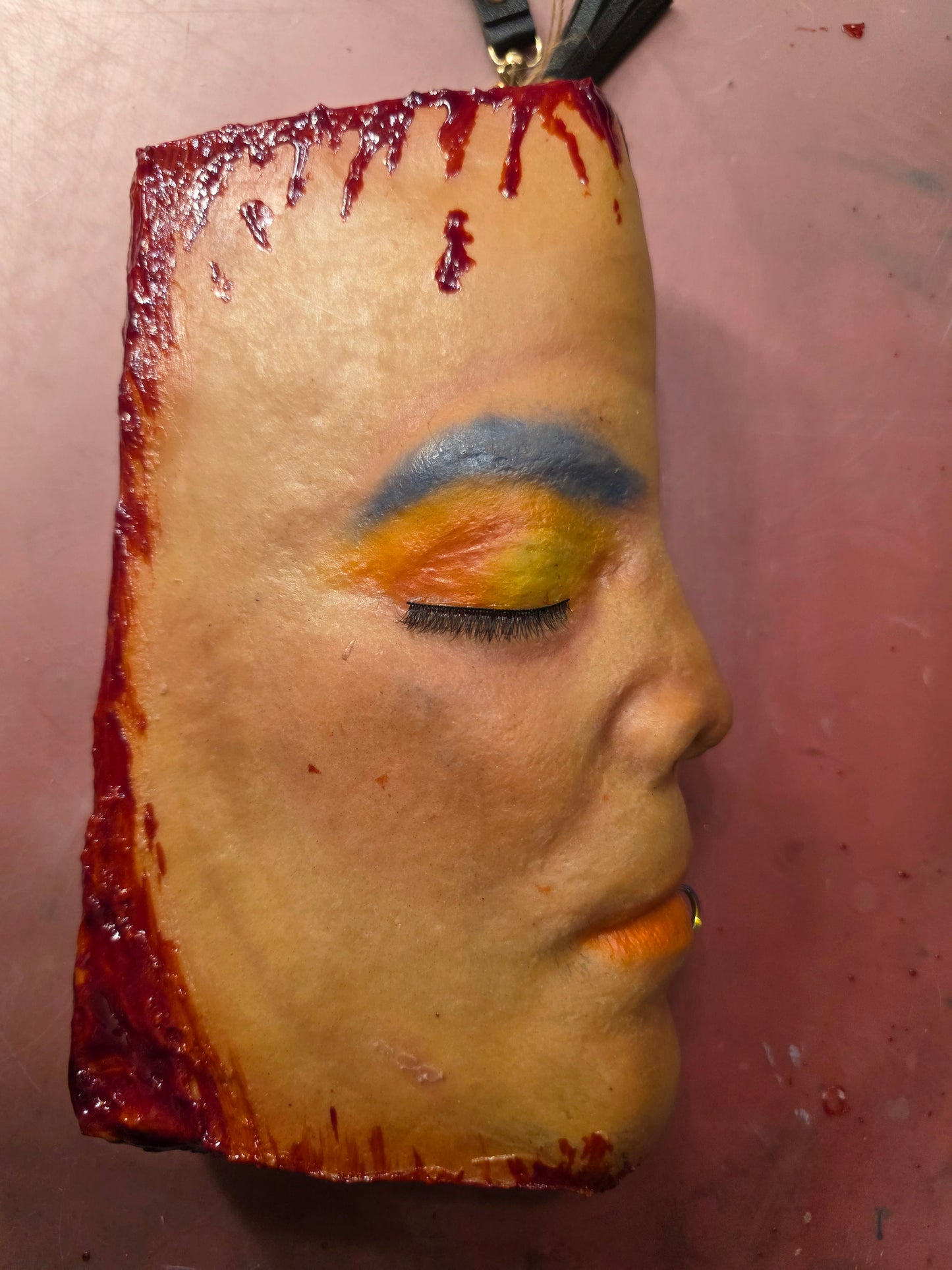 Skinned Face Raven Faye Wallet