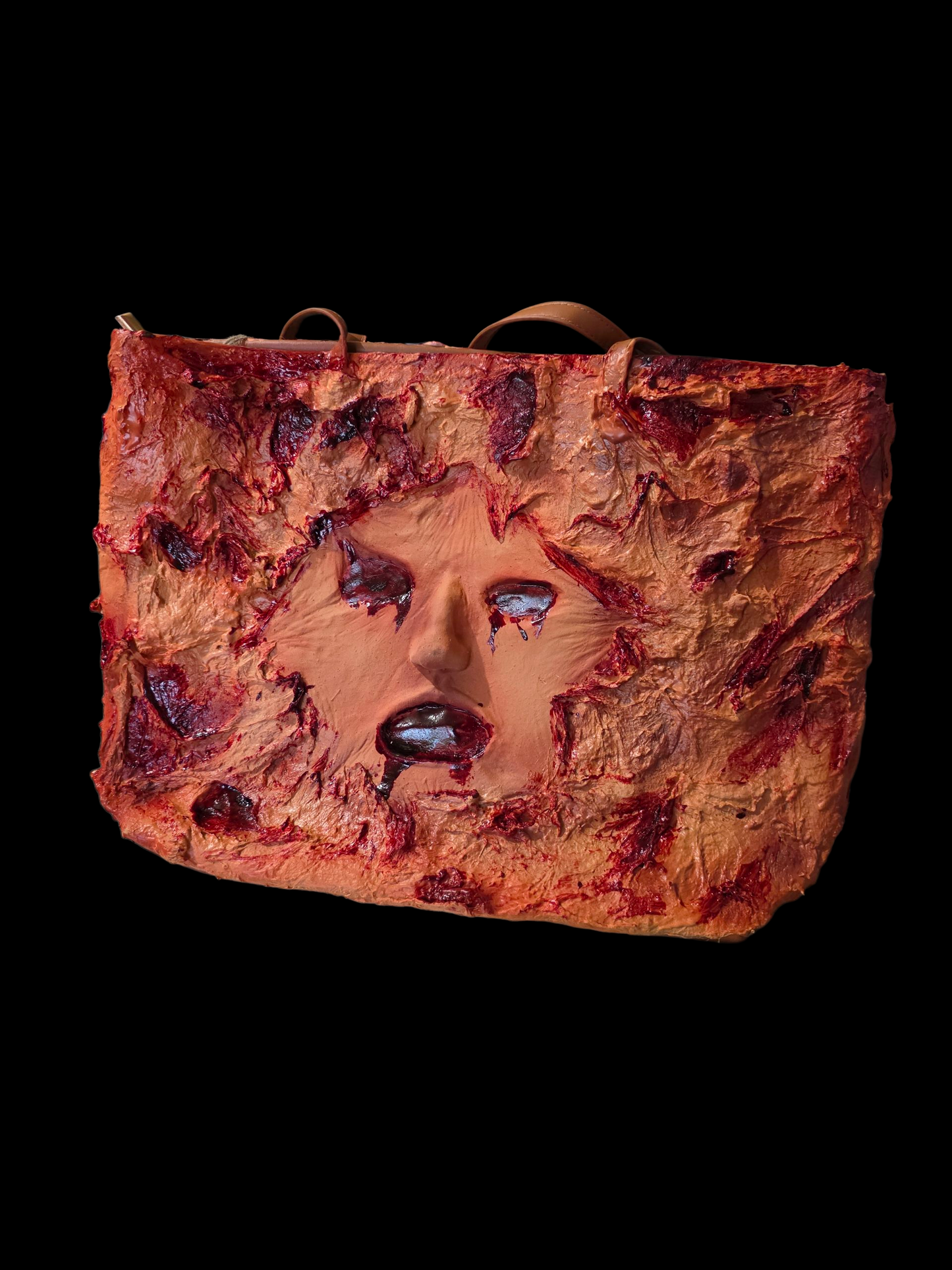 Skinned Face Purse